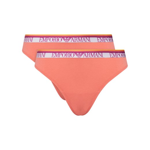 Emporio Armani Underwear Komplet fig brazylijskich EW000404 AF10883 M4008 Różowy ze sklepu MODIVO w kategorii Majtki damskie - zdjęcie 187373885