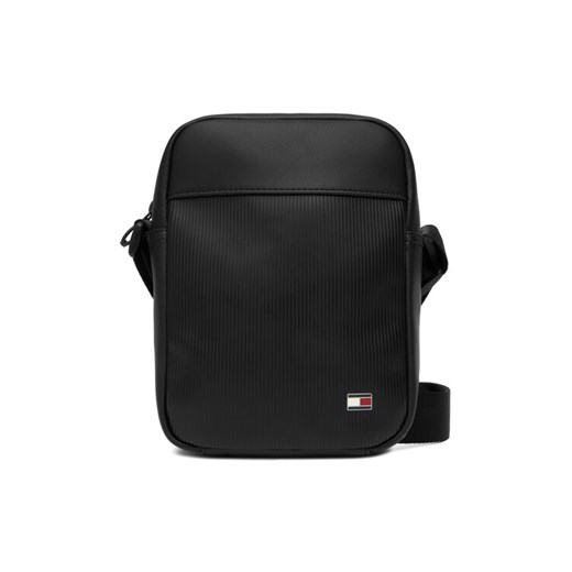Tommy Hilfiger Saszetka Th Flag Mini Reporter AM0AM14015 Czarny ze sklepu MODIVO w kategorii Torby męskie - zdjęcie 187373907