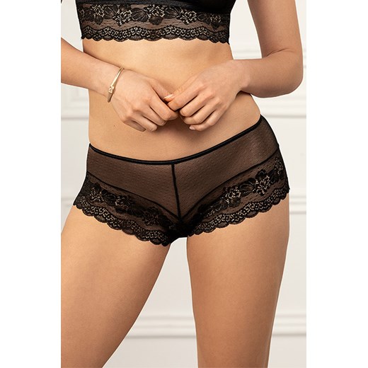 Szorty Róża Ellba czarny ze sklepu kontri.pl w kategorii Majtki damskie - zdjęcie 187374618