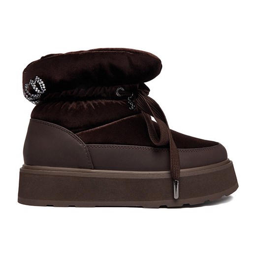 Botki Juicy Couture EO-WS24267-01 ze sklepu ccc.eu w kategorii Śniegowce damskie - zdjęcie 187375938