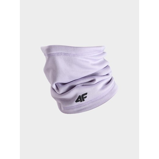 Dziecięca bandana 4F 4FWMM00ABDAU119 - fioletowa ze sklepu Sportstylestory.com w kategorii Szaliki dziecięce - zdjęcie 187376318