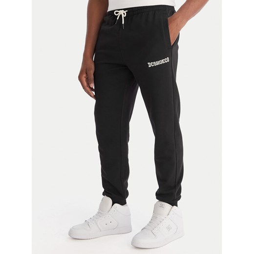DC Shoes Spodnie dresowe Baseline ADYFB03069 Czarny Standard Fit ze sklepu MODIVO w kategorii Spodnie męskie - zdjęcie 187376655