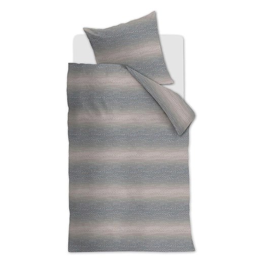 Beddinghouse Komplet pościeli satynowej &quot;Vik&quot; w kolorze niebiesko-szarym ze sklepu Limango Polska w kategorii Pościele - zdjęcie 187377027