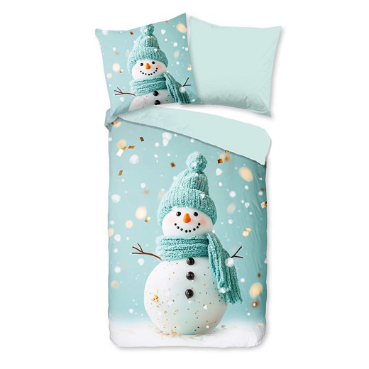 Good Morning Komplet pościeli flanelowej &quot;Pierre&quot; w kolorze miętowym ze sklepu Limango Polska w kategorii Pościel dziecięca - zdjęcie 187377095