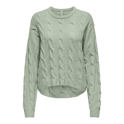 ONLY Sweter w kolorze zielonym ze sklepu Limango Polska w kategorii Swetry damskie - zdjęcie 187377226