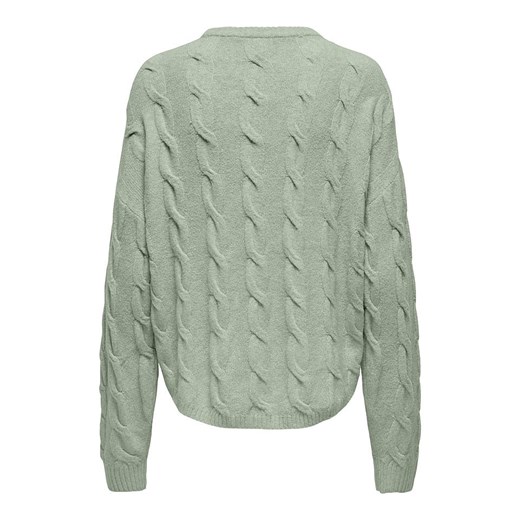 ONLY Sweter w kolorze zielonym XS promocja Limango Polska