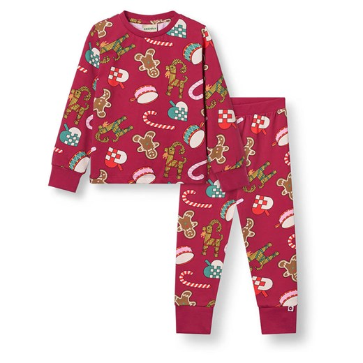 Småfolk Piżama &quot;Jubilee&quot; w kolorze czerwonym ze sklepu Limango Polska w kategorii Piżamy dziecięce - zdjęcie 187377556