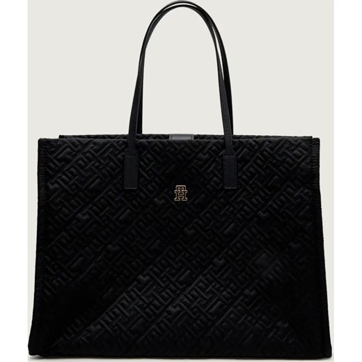 Tommy Hilfiger Shopperka CITY | z dodatkiem skóry ze sklepu Gomez Fashion Store w kategorii Torby Shopper bag - zdjęcie 187378647