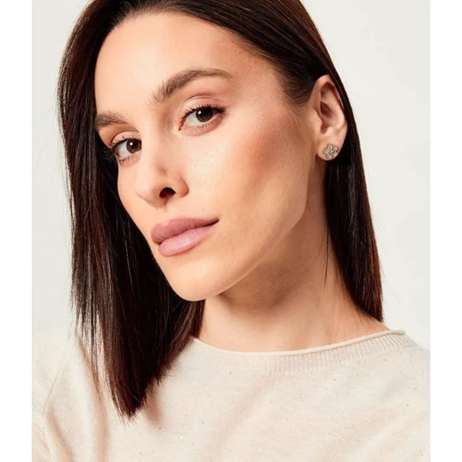 TORY BURCH Kolczyki Kira Pave Flower ze sklepu Gomez Fashion Store w kategorii Kolczyki - zdjęcie 187378675