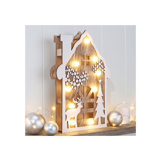 Profiline Dekoracyjna lampa LED w kolorze ciepłej bieli - 19 x 29 x 3 cm ze sklepu Limango Polska w kategorii Dekoracje bożonarodzeniowe - zdjęcie 187378699