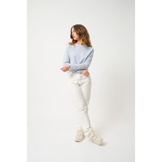 AUTHENTIC CASHMERE Kaszmirowy sweter &quot;Ecrin&quot; w kolorze błękitnym ze sklepu Limango Polska w kategorii Swetry damskie - zdjęcie 187378758