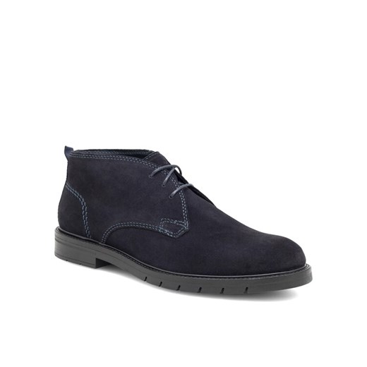 Trzewiki Sergio Bardi DAN-07 MB Granatowy ze sklepu eobuwie.pl w kategorii Buty zimowe męskie - zdjęcie 187378866