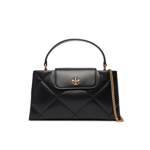 Tory Burch Torebka Kira Diamond Quilt East-West Top Handle 174999 Czarny ze sklepu MODIVO w kategorii Torebki damskie - zdjęcie 187379396
