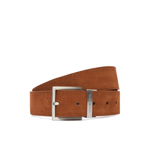 Tommy Hilfiger Pasek Męski Hudson Rev 3.5 AM0AM13945 Brązowy ze sklepu MODIVO w kategorii Paski męskie - zdjęcie 187379399
