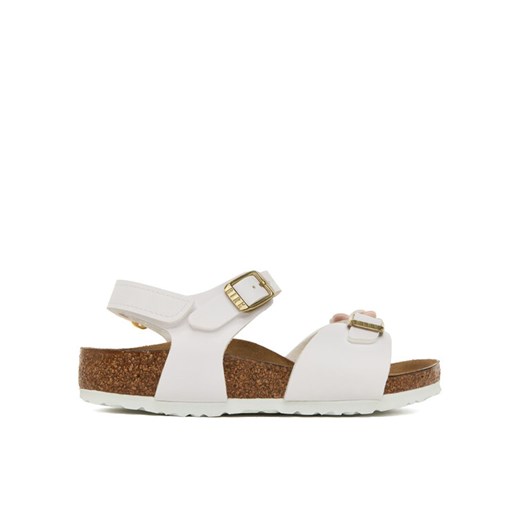 Birkenstock Sandały Rio Flowers As Kids 1029561 S Biały ze sklepu MODIVO w kategorii Sandały dziecięce - zdjęcie 187379447