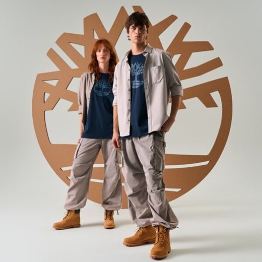 TIMBERLAND T-SHIRT TREE LOGO SHORT SLEEVE TEE ze sklepu Timberland w kategorii T-shirty męskie - zdjęcie 187380255