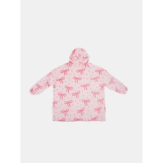 Sinsay - Bluza snuddie - różowy Sinsay One Size Sinsay