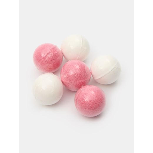 Sinsay - Kule do kąpieli o zapachu cukierkowym 6 pack - czerwony Sinsay One Size Sinsay