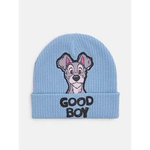 Sinsay - Czapka beanie Lady and the Tramp - błękitny Sinsay M Sinsay