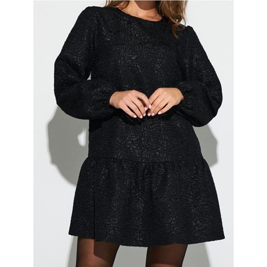 Sinsay - Sukienka mini babydoll - czarny ze sklepu Sinsay w kategorii Sukienki - zdjęcie 187382228