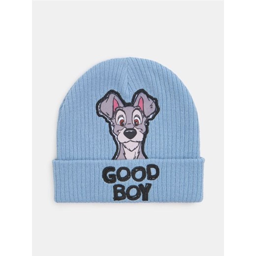 Sinsay - Czapka beanie Lady and the Tramp - błękitny Sinsay M Sinsay