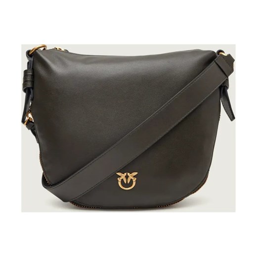 Pinko Skórzana torebka na ramię AROUND MINI ze sklepu Gomez Fashion Store w kategorii Listonoszki - zdjęcie 187383066