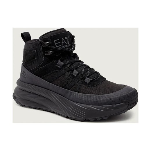 EA7 Sneakersy | zamsz ze sklepu Gomez Fashion Store w kategorii Buty sportowe męskie - zdjęcie 187383067