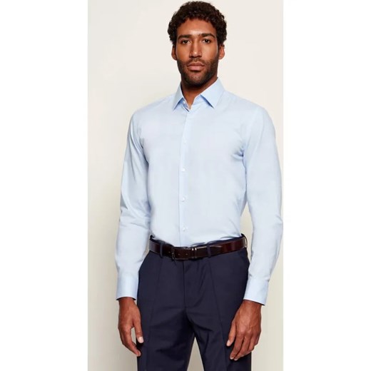 BOSS BLACK Koszula H-HANK-kent-C1-214 | Slim Fit ze sklepu Gomez Fashion Store w kategorii Koszule męskie - zdjęcie 187383109