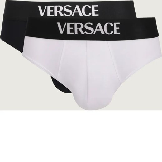 Versace Slipy 2-pack ze sklepu Gomez Fashion Store w kategorii Majtki męskie - zdjęcie 187383115
