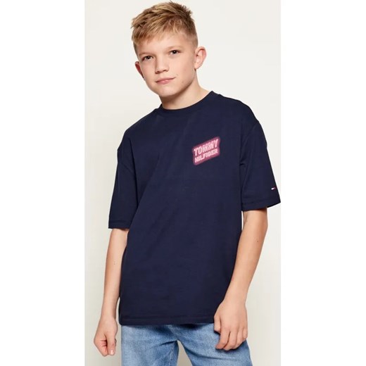 Tommy Hilfiger T-shirt | Regular Fit ze sklepu Gomez Fashion Store w kategorii T-shirty chłopięce - zdjęcie 187383787