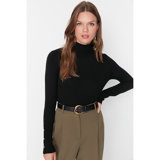 trendyol Golf w kolorze czarnym ze sklepu Limango Polska w kategorii Swetry damskie - zdjęcie 187383867