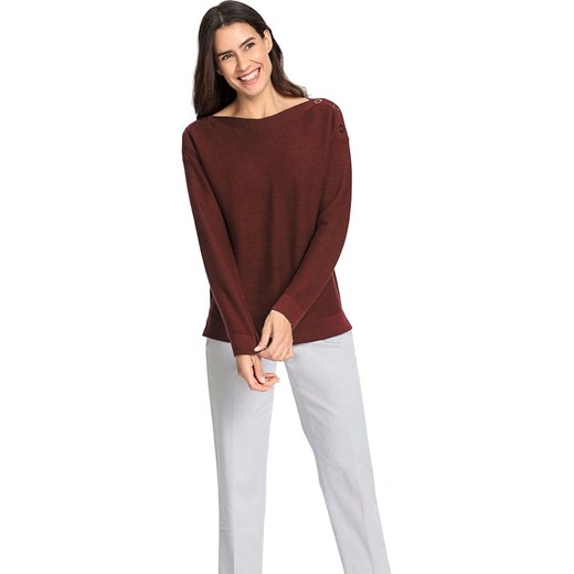 WITT WEIDEN Sweter w kolorze czerwonym ze sklepu Limango Polska w kategorii Swetry damskie - zdjęcie 187383948