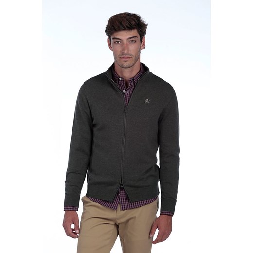 The Time of Bocha Kardigan w kolorze szarym ze sklepu Limango Polska w kategorii Swetry męskie - zdjęcie 187384016