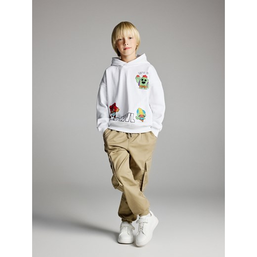 Reserved - Bluza Brawl Stars - biały ze sklepu Reserved w kategorii Bluzy chłopięce - zdjęcie 187384856