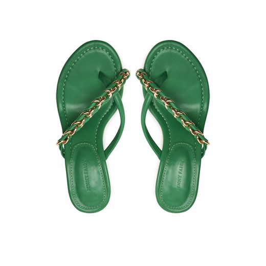 Japonki Jenny Fairy LS5730-04C Zielony ze sklepu eobuwie.pl w kategorii Klapki damskie - zdjęcie 187384939