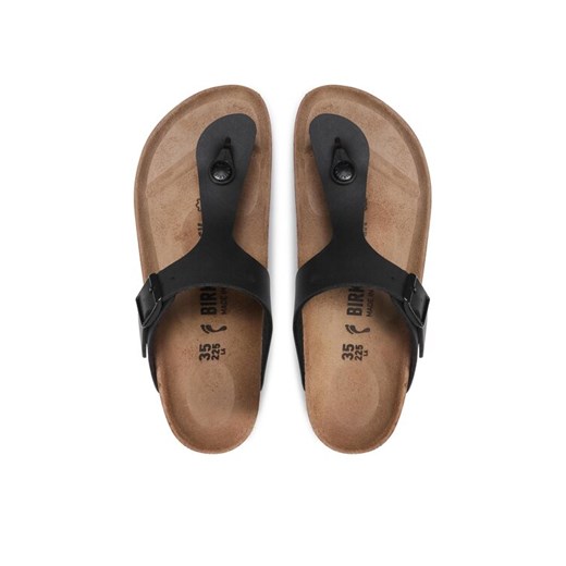 Japonki Birkenstock Gizeh 0043693 Czarny ze sklepu eobuwie.pl w kategorii Klapki damskie - zdjęcie 187384945