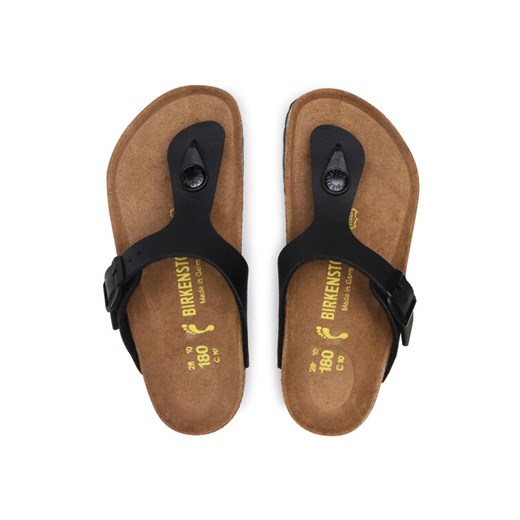 Japonki Birkenstock Gizeh Kinder 846143 Czarny ze sklepu eobuwie.pl w kategorii Klapki dziecięce - zdjęcie 187384948