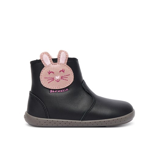 Botki Garvalin 251301 M Czarny ze sklepu eobuwie.pl w kategorii Buty zimowe dziecięce - zdjęcie 187384969