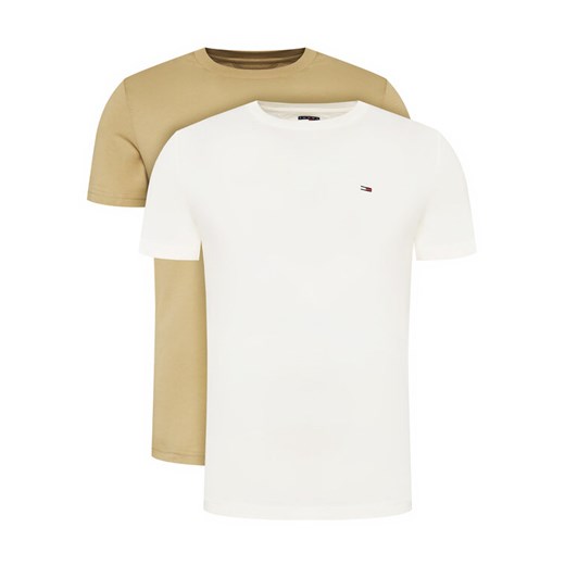 Tommy Jeans Komplet t-shirtów DM0DM20687 Kolorowy Slim Fit Tommy Jeans S MODIVO