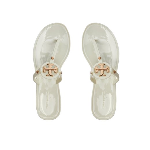 Tory Burch Japonki Mini Miller Flat Thong 51148678 Biały ze sklepu MODIVO w kategorii Klapki damskie - zdjęcie 187385208