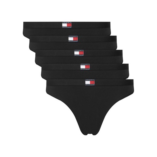 Tommy Hilfiger Komplet stringów UW0UW05642 Czarny ze sklepu MODIVO w kategorii Majtki damskie - zdjęcie 187385217