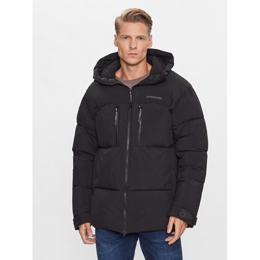 Didriksons Kurtka zimowa Hilmer 504240 Czarny Regular Fit ze sklepu MODIVO w kategorii Kurtki męskie - zdjęcie 187385225