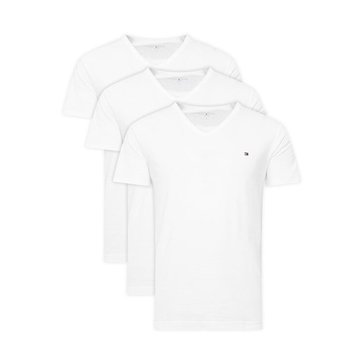 Tommy Hilfiger Komplet t-shirtów UM0UM03637 Biały Regular Fit ze sklepu MODIVO w kategorii T-shirty męskie - zdjęcie 187385227