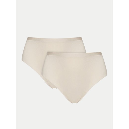 Triumph Komplet fig klasycznych z wysokim stanem Sense Of Modal 10224762 Écru ze sklepu MODIVO w kategorii Majtki damskie - zdjęcie 187385235