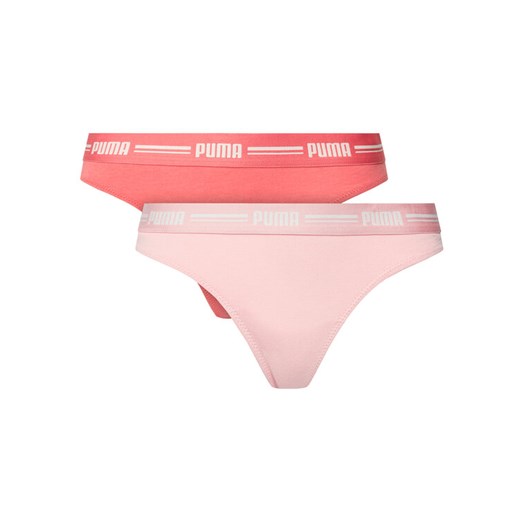 Puma Komplet stringów 907850 Koralowy ze sklepu MODIVO w kategorii Majtki damskie - zdjęcie 187385238