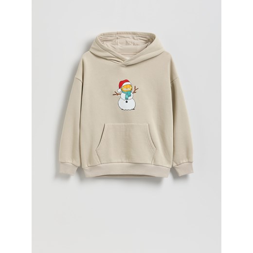 Reserved - Bluza Garfield - beżowy ze sklepu Reserved w kategorii Bluzy chłopięce - zdjęcie 187386265