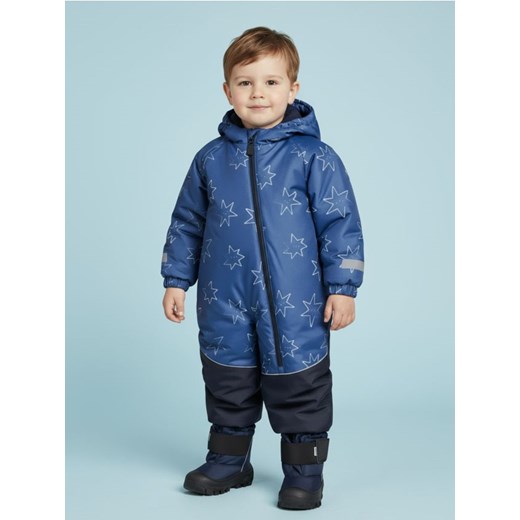 Sinsay - BARTEK Śniegowce wodoodporne z odblaskowymi elementami i wełnianą wyściółką - granatowy ze sklepu Sinsay w kategorii Buty zimowe dziecięce - zdjęcie 187386857