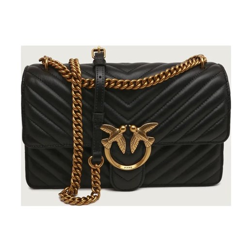 Pinko Skórzana torebka na ramię LOVE ONE CLASSIC ze sklepu Gomez Fashion Store w kategorii Listonoszki - zdjęcie 187386896