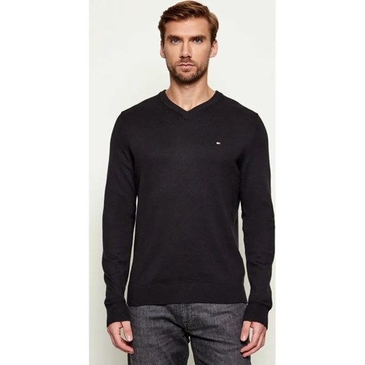 Tommy Hilfiger Sweter | Regular Fit | z dodatkiem kaszmiru ze sklepu Gomez Fashion Store w kategorii Swetry męskie - zdjęcie 187386917