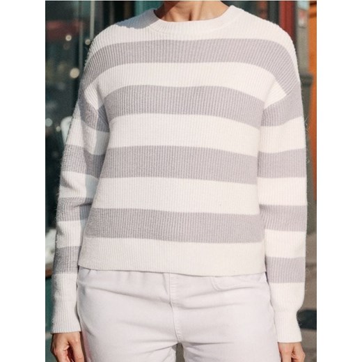 Sinsay - Sweter - szary ze sklepu Sinsay w kategorii Swetry damskie - zdjęcie 187388158